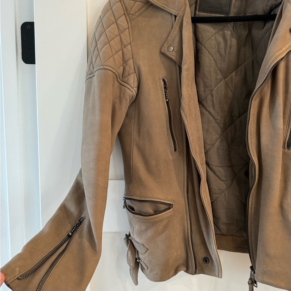 All Saints Leather Jacket - Picture 2 of 6